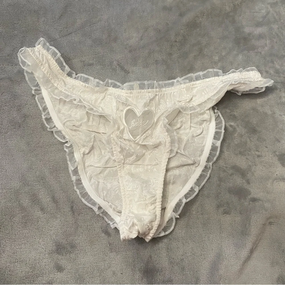 New! For love and lemons bride panty white 24555